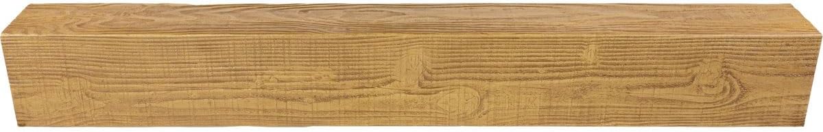HeritageTimber Faux Beam - 3 1/2"W x 5 1/2"H x 96"L 3-Sided (U-Beam)